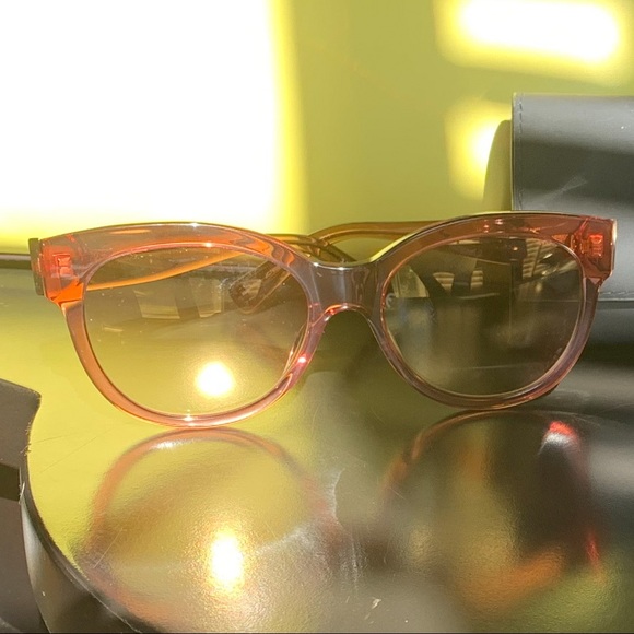 JUST CAVALLI SHINY BORDEAUX OVAL MIRROR SUNGLASSES - Picture 6 of 8